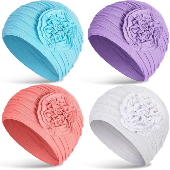 Cotton Chemo Headwear Women Turban Sets Soft Breathable Gift for Comfort main image 4